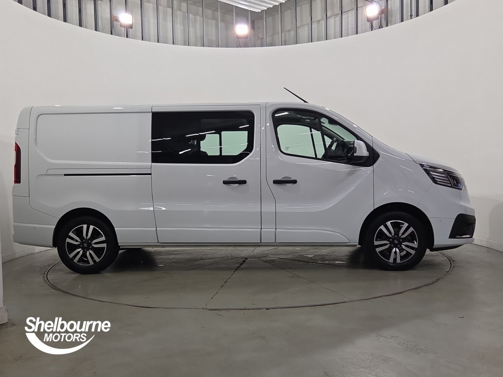 Renault Trafic Trafic 2.0 Dci Blue Ll30 Extra Sport Crew Van Doub JSZ2260 White #3