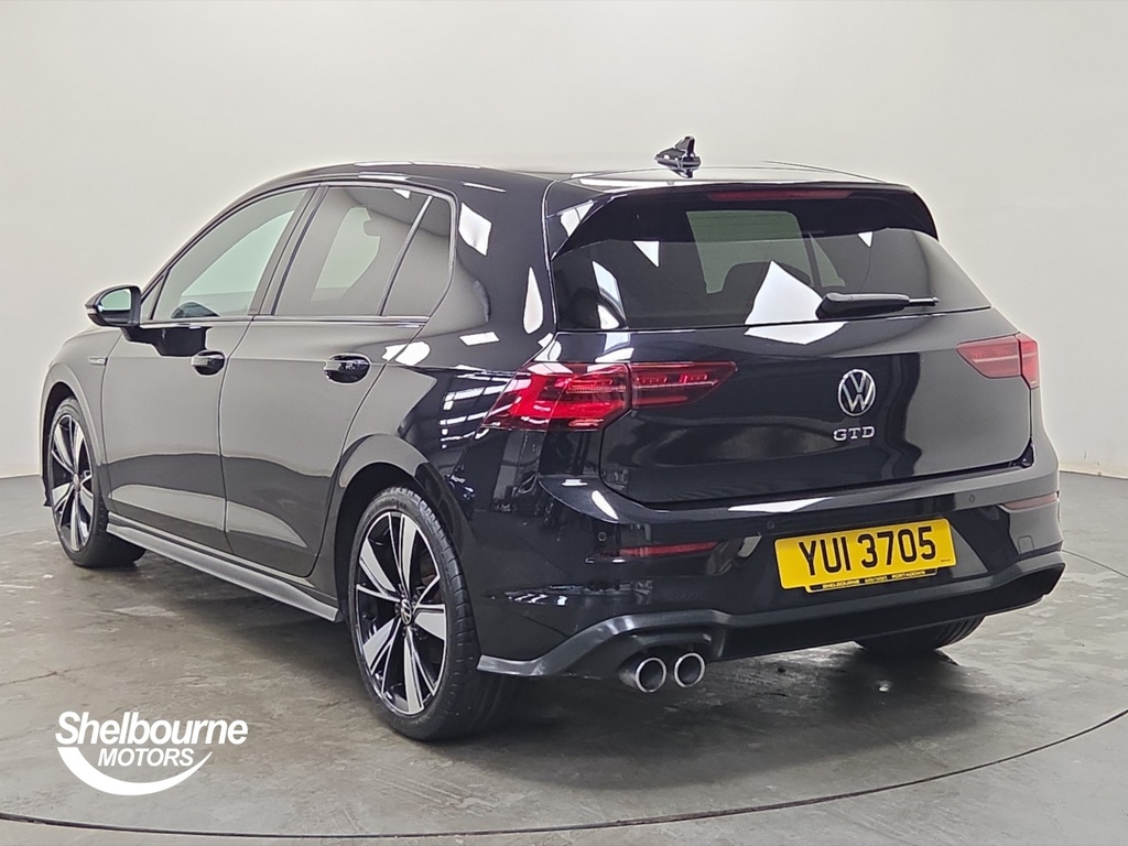 Volkswagen Golf Golf 2.0 Tdi Gtd Hatchback Dsg YUI3705 Black #2
