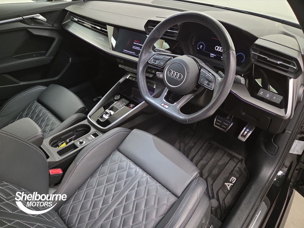 Audi A3 S3 2.0 Tfsi Black Edition Sportback S T CMZ2073 Black #4