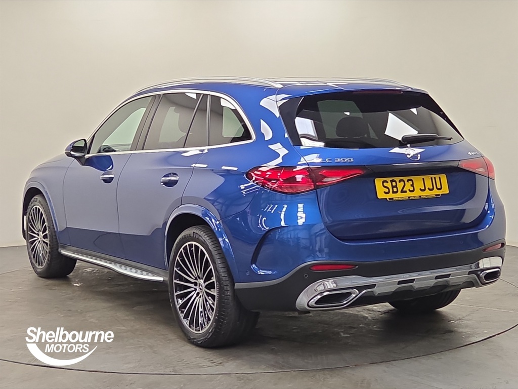 Mercedes-Benz GLC Class Glc 2.0 Glc300h Mhev Amg Line Premium Plus Suv 5 SB23JJU Blue #2