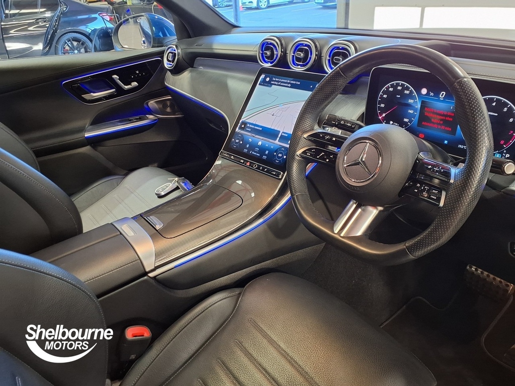 Mercedes-Benz GLC Class Glc 2.0 Glc300h Mhev Amg Line Premium Plus Suv 5 SB23JJU Blue #4