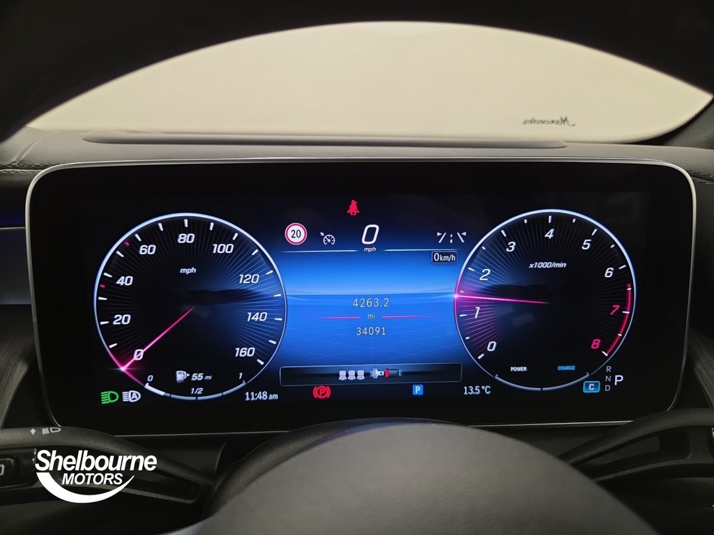 Mercedes-Benz GLC Class Glc 2.0 Glc300h Mhev Amg Line Premium Plus Suv 5 SB23JJU Blue #6