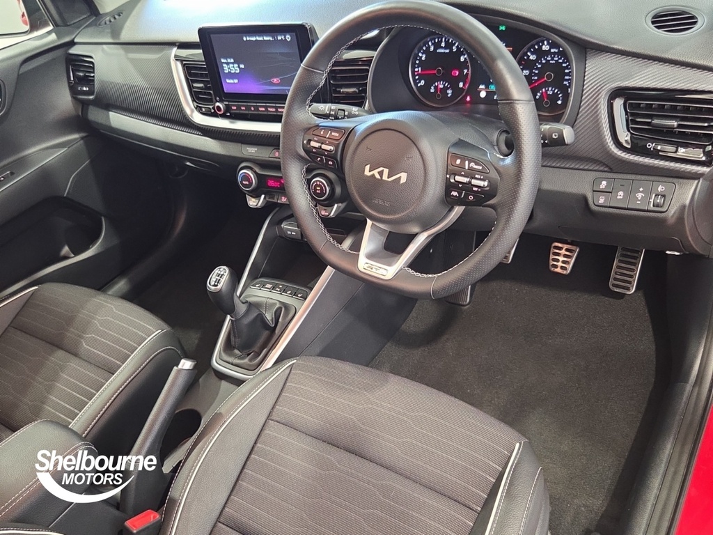 Kia Stonic Stonic 1.0 T-gdi Mhev Gt-line S Suv Hyb URZ5866 Black #4