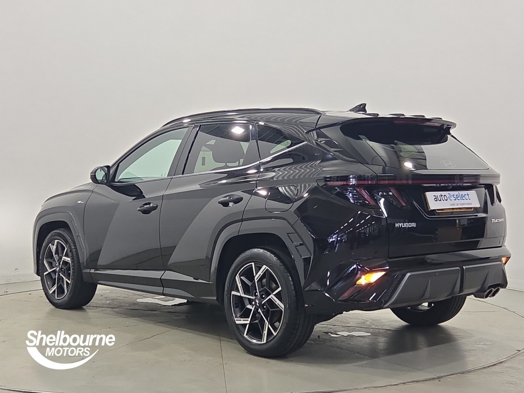 Hyundai Tucson Tucson 1.6 T-gdi N Line Suv Euro FMZ6674 Black #2