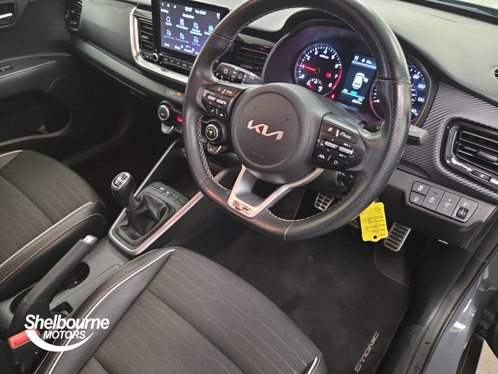 Kia Stonic Stonic 1.0 T-gdi Mhev Gt-line Suv Hybri RXZ4989 Grey #4