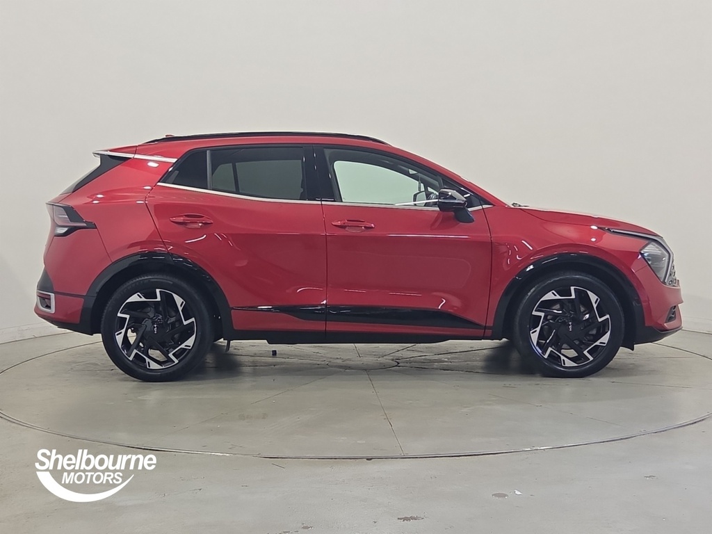 Kia Sportage Sportage 1.6 T-gdi Mhev Gt-line Suv Hyb WX23HBP Red #3