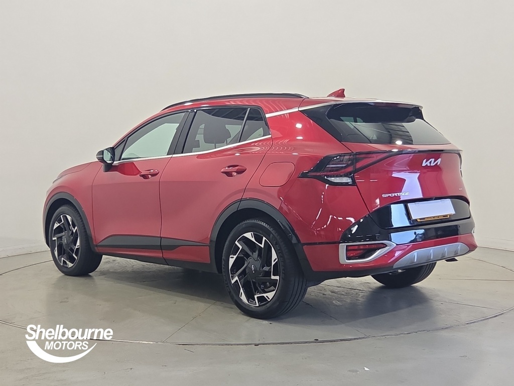 Kia Sportage Sportage 1.6 T-gdi Mhev Gt-line Suv Hyb WX23HBP Red #2