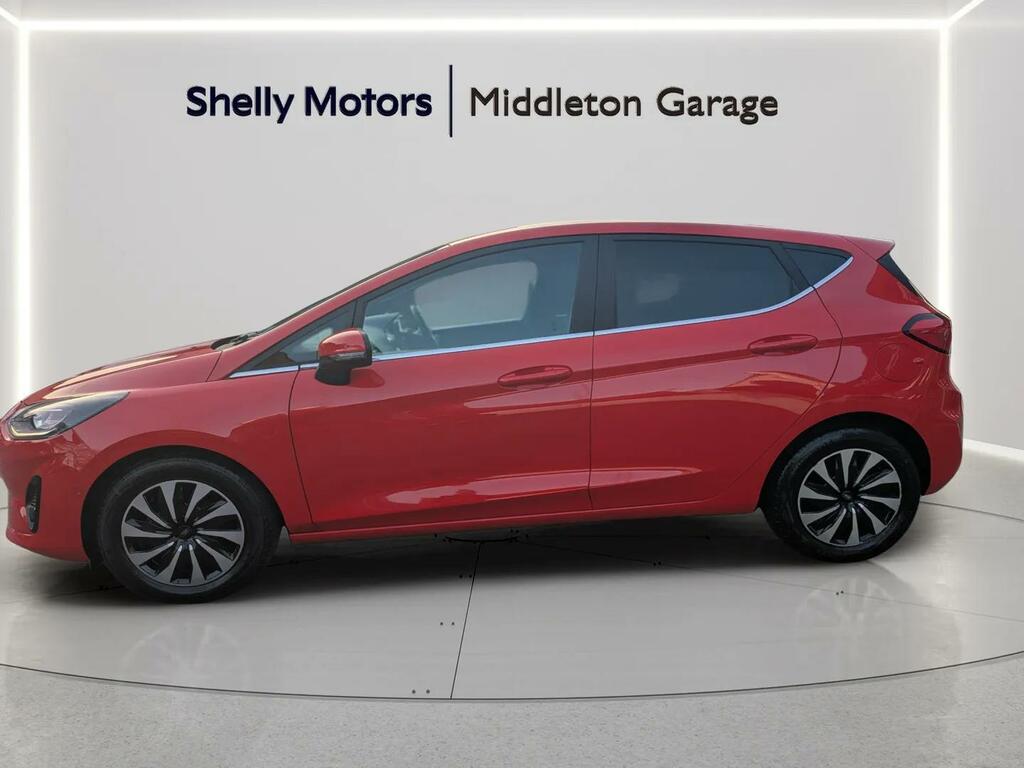 Ford Fiesta 1.0 Ecoboost Hbd Mhev 125 Titanium LJ72RFC Red #5