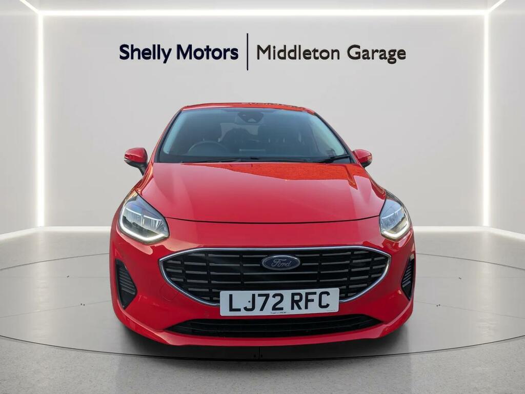Ford Fiesta 1.0 Ecoboost Hbd Mhev 125 Titanium LJ72RFC Red #3