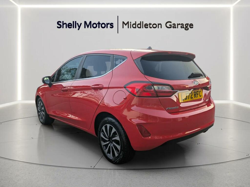 Ford Fiesta 1.0 Ecoboost Hbd Mhev 125 Titanium LJ72RFC Red #6