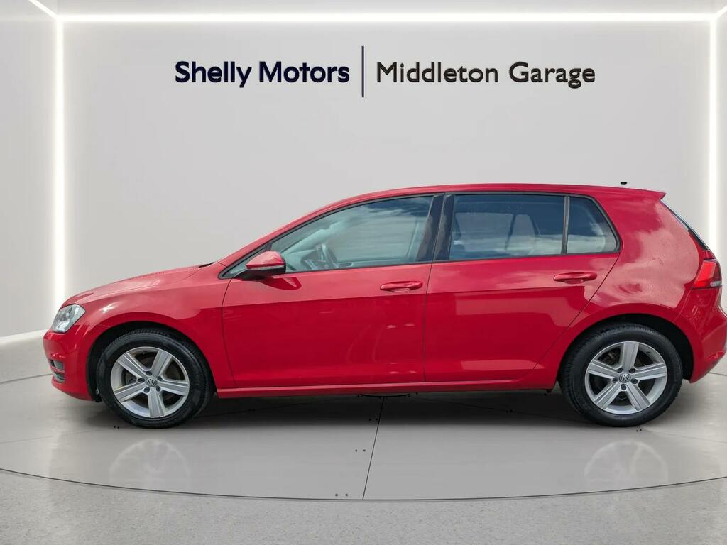 Volkswagen Golf 1.6 Tdi 105 Match Dsg Red #5