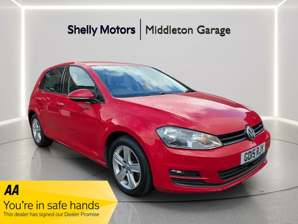 Volkswagen Golf 1.6 Tdi 105 Match Dsg Red