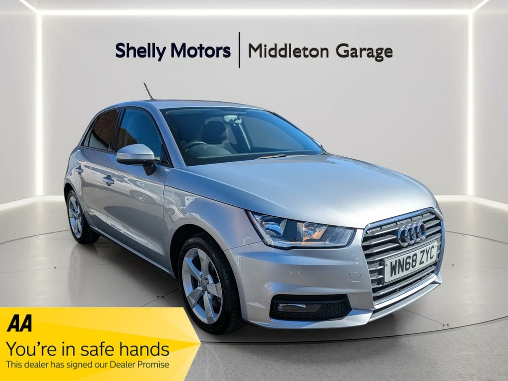 Audi A1 1.4 Tfsi Sport Nav S Tronic Silver