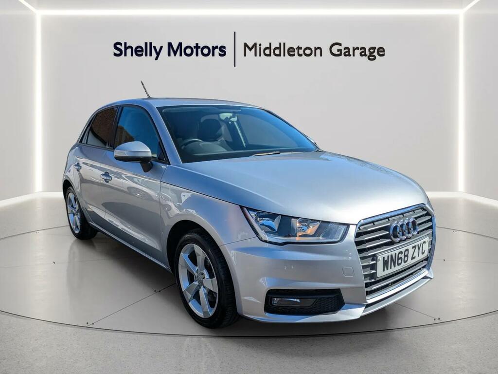 Audi A1 1.4 Tfsi Sport Nav S Tronic Silver #2