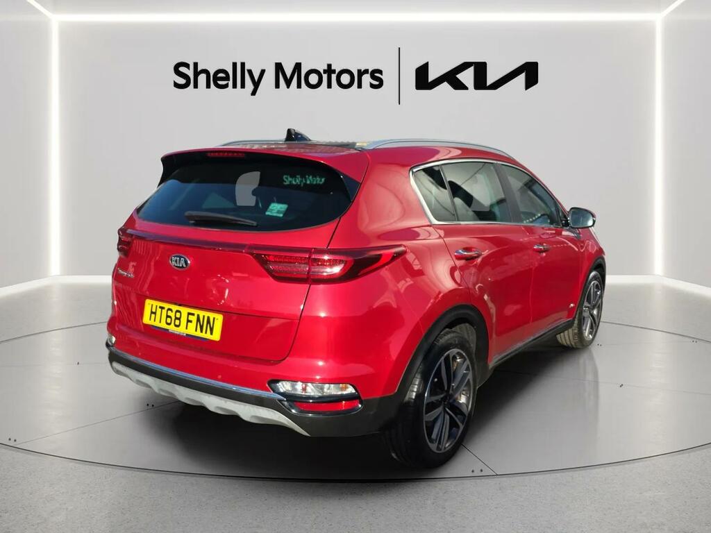 Kia Sportage 1.6T Gdi Isg 4 Dct Awd Red #4