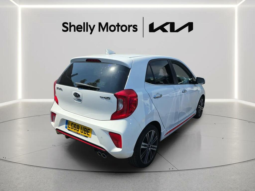 Kia Picanto 1.0T Gdi Gt-line S LG68UBE White #4