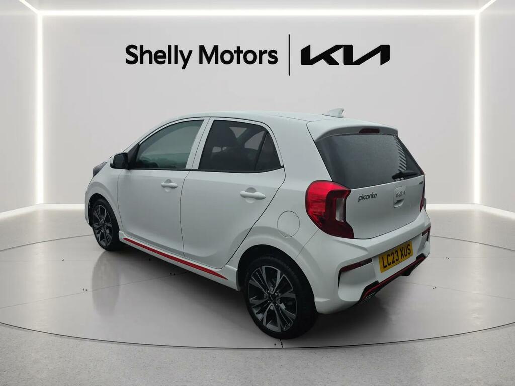 Kia Picanto 1.0 67 Gt-line LC23XUS White #6