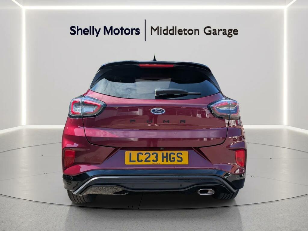 Ford Puma 1.0 Ecoboost Hybrid Mhev Vivid Ruby Edition LC23HGS Red #5