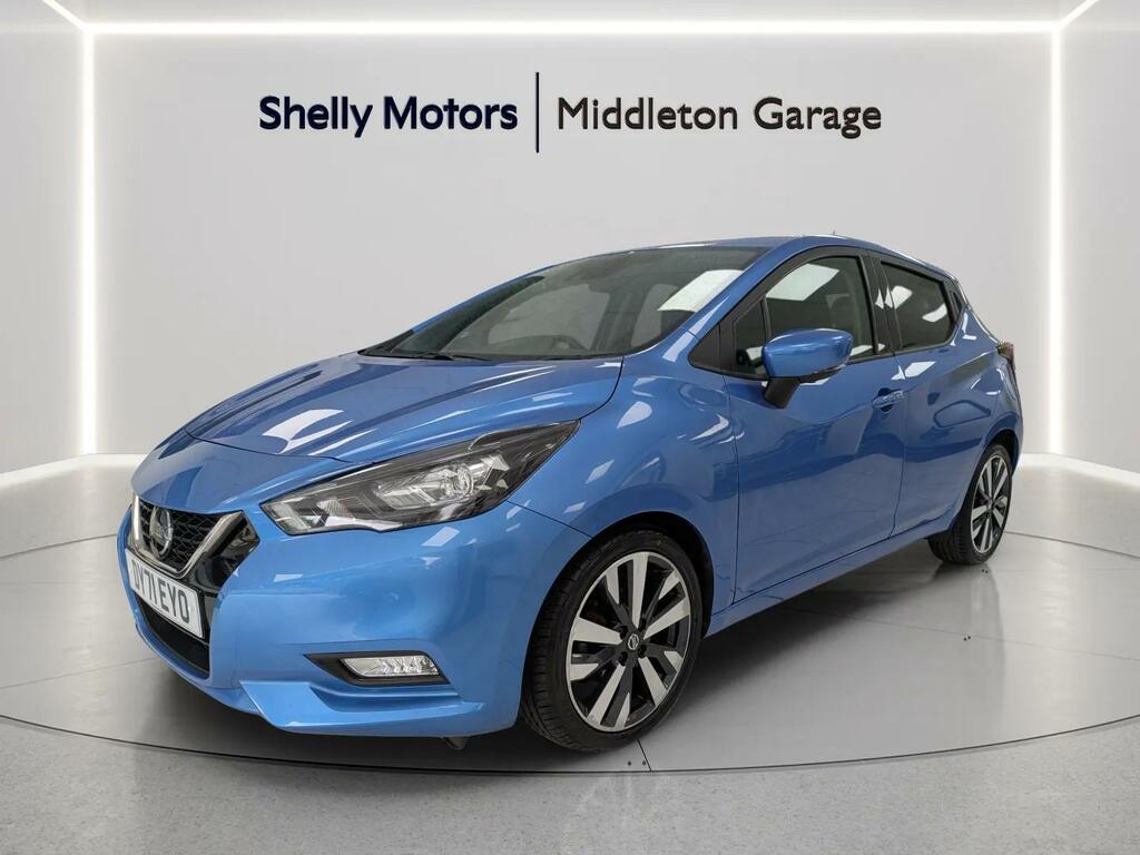 Nissan Micra 1.0 Ig-t 92 Tekna Cvt DY71EYO Blue #3