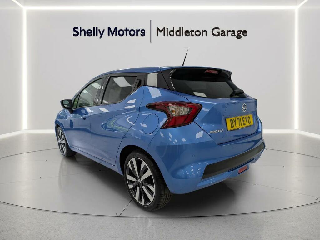 Nissan Micra 1.0 Ig-t 92 Tekna Cvt DY71EYO Blue #5