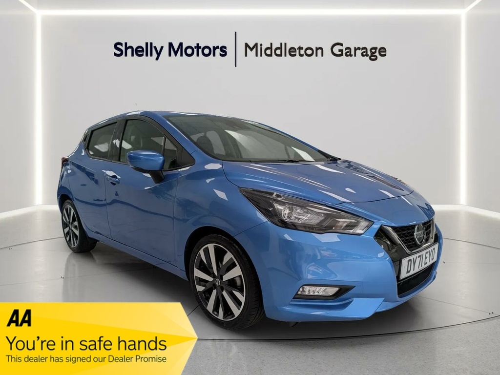 Nissan Micra 1.0 Ig-t 92 Tekna Cvt Blue
