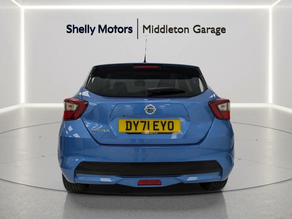 Nissan Micra 1.0 Ig-t 92 Tekna Cvt DY71EYO Blue #6