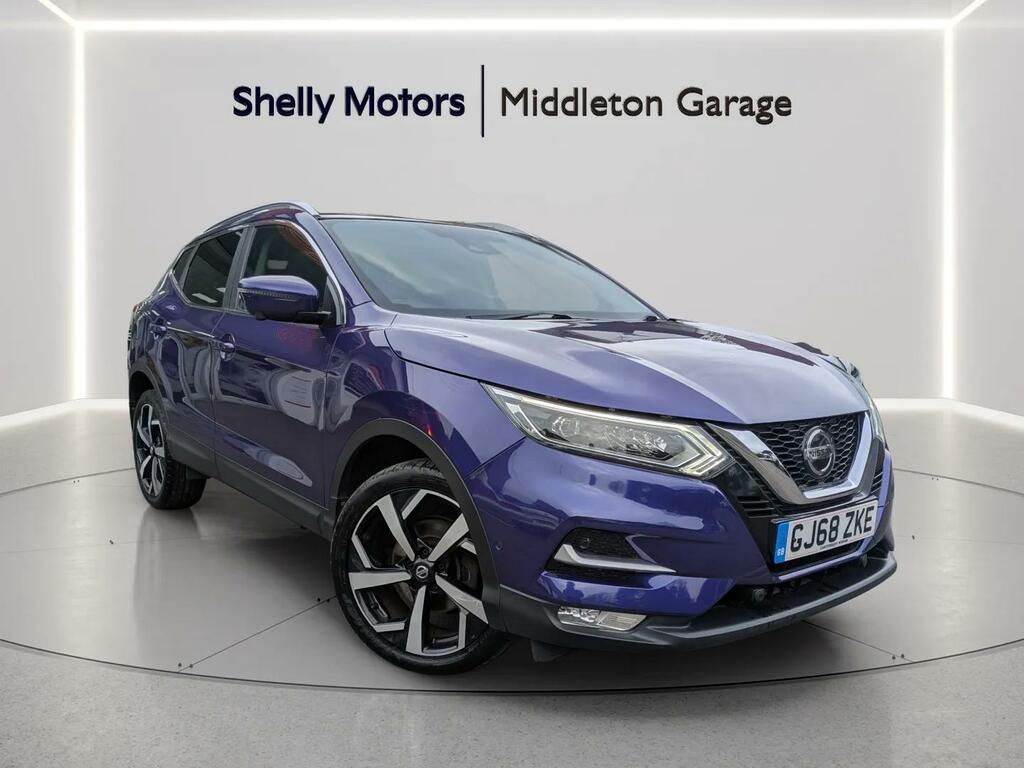 Nissan Qashqai 1.3 Dig-t 160 Tekna Dct Blue