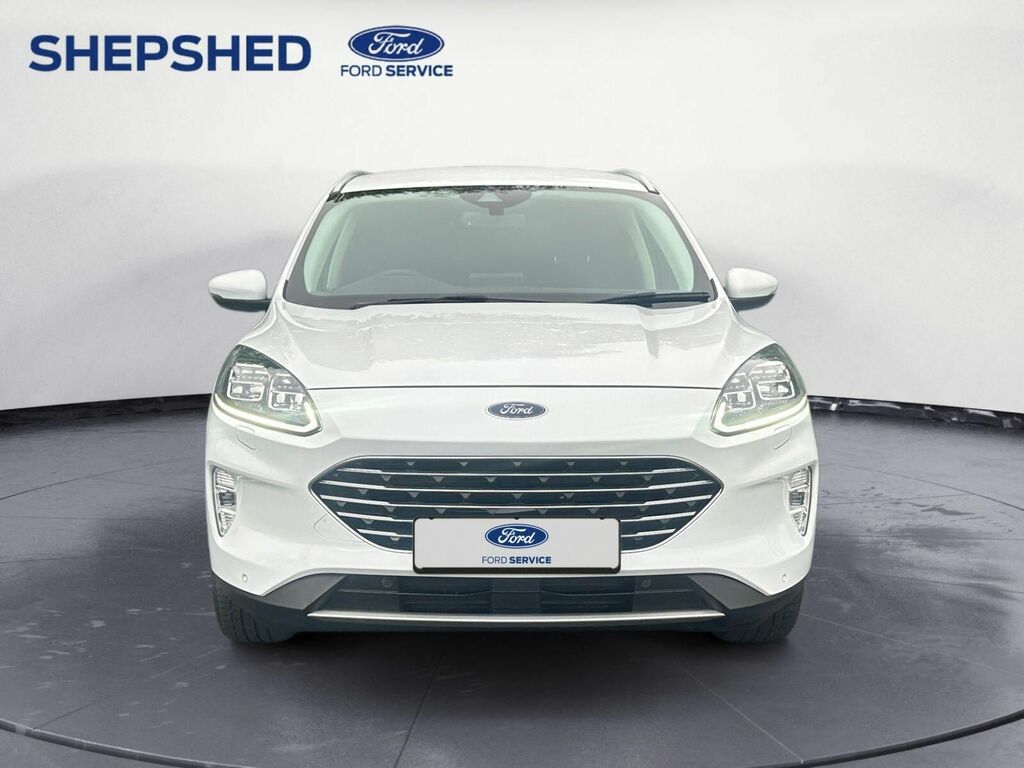Ford Kuga 2.0 Ecoblue Titanium Awd Euro 6 Ss YE70UVA White #5