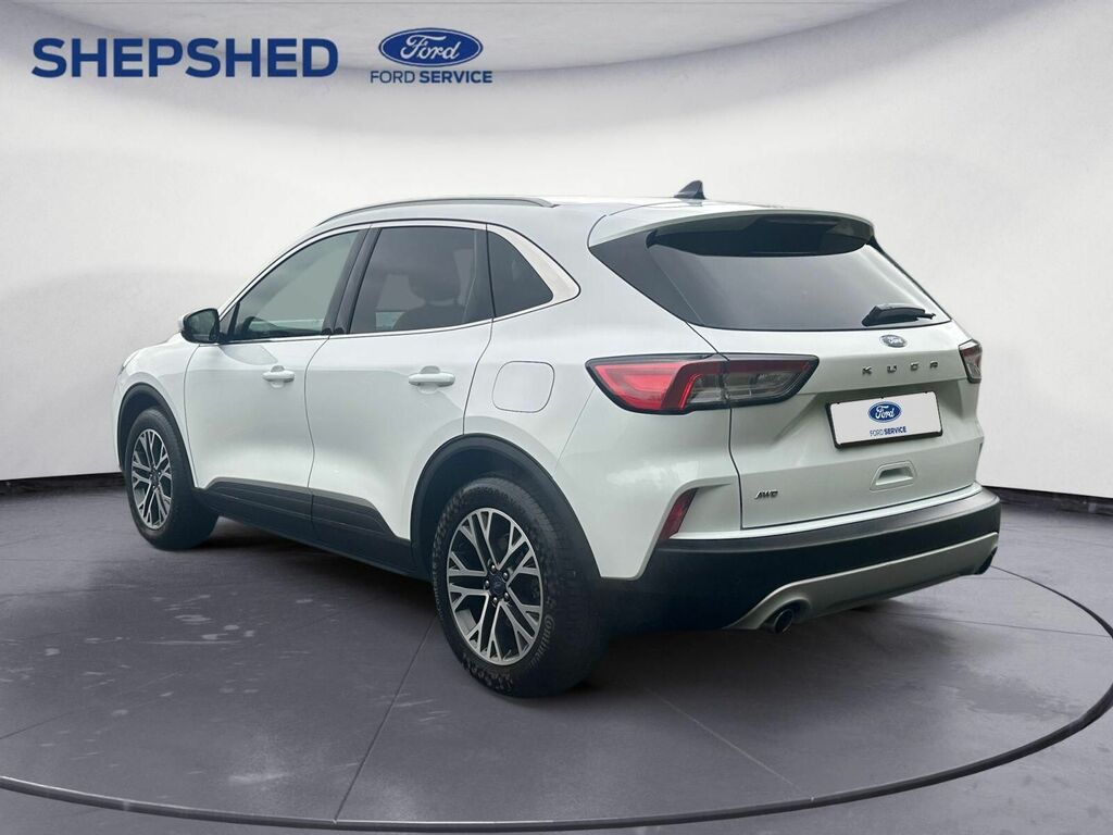 Ford Kuga 2.0 Ecoblue Titanium Awd Euro 6 Ss YE70UVA White #6
