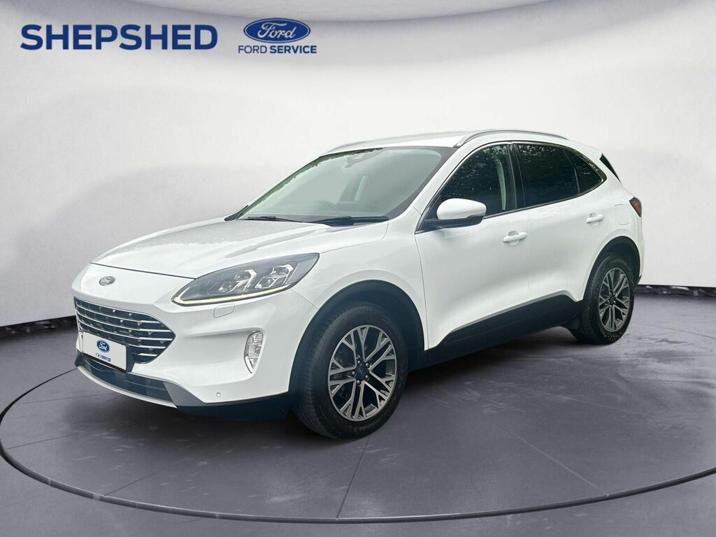 Ford Kuga 2.0 Ecoblue Titanium Awd Euro 6 Ss YE70UVA White #3