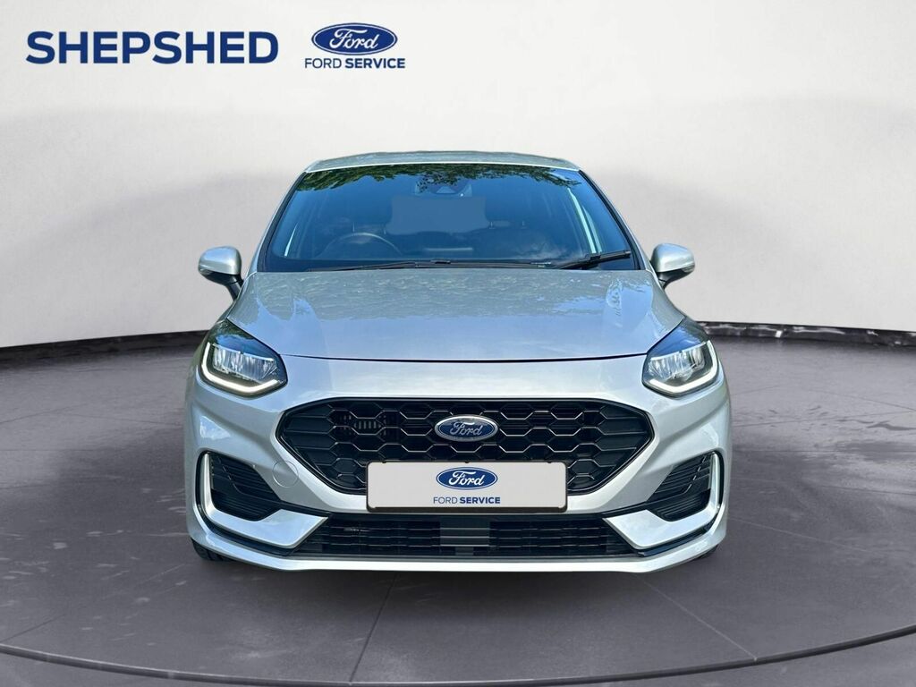 Ford Fiesta 1.0T Ecoboost Mhev St-line X Dct Euro 6 Ss KE72WUP Silver #2