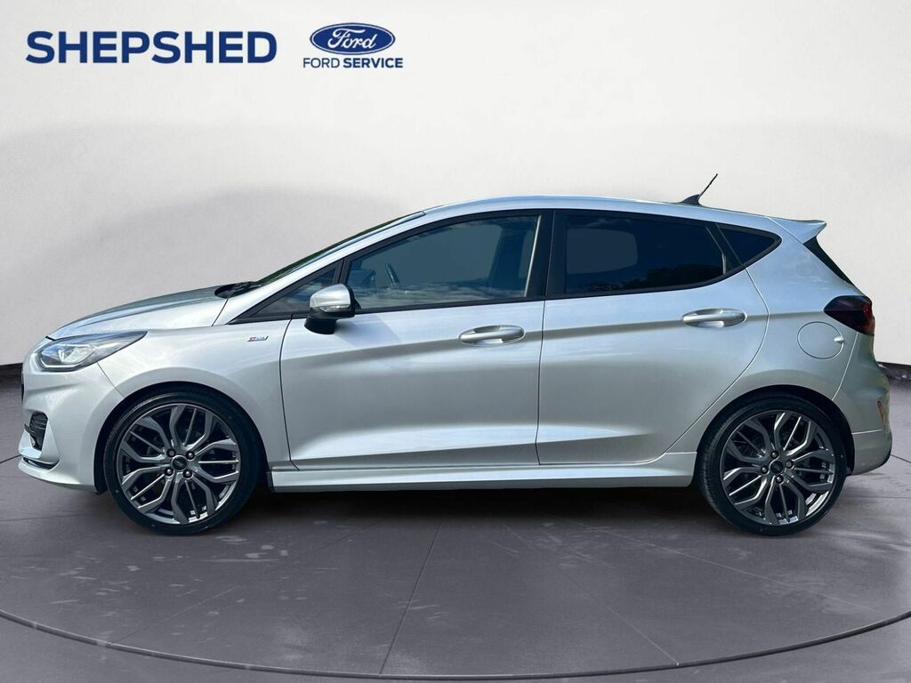 Ford Fiesta 1.0T Ecoboost Mhev St-line X Dct Euro 6 Ss KE72WUP Silver #6