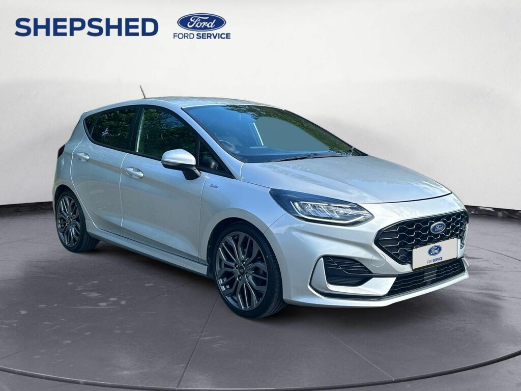 Ford Fiesta 1.0T Ecoboost Mhev St-line X Dct Euro 6 Ss Silver