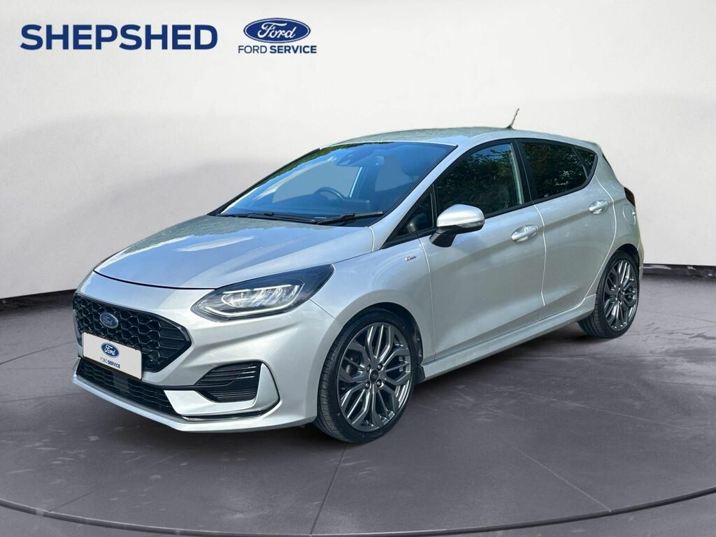 Ford Fiesta 1.0T Ecoboost Mhev St-line X Dct Euro 6 Ss KE72WUP Silver #3