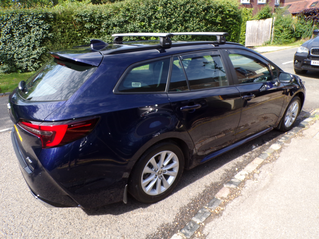 Toyota Corolla 1.8 Vvt-h Icon Touring Sports Hybrid-au HD24CCE Blue #4
