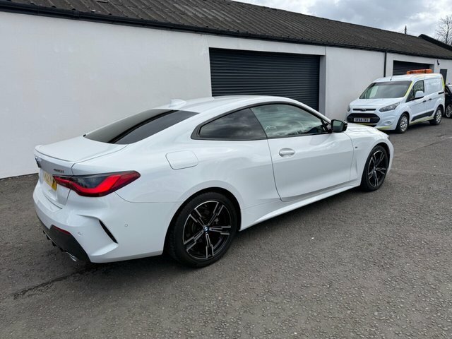 BMW 4 Series Gran Coupe 2.0 420I M Sport Coupe Euro 6 S S SV22YPF White #2