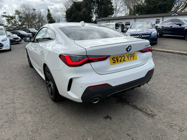 BMW 4 Series Gran Coupe 2.0 420I M Sport Coupe Euro 6 S S SV22YPF White #6