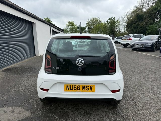 Volkswagen Up 1.0 Move Up Hatchback Euro 6 6 NU66MSV White #4