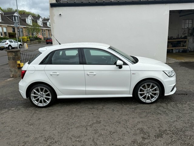 Audi A1 1.4 Tfsi S Line Sportback Euro 6 SC68UNL White #2