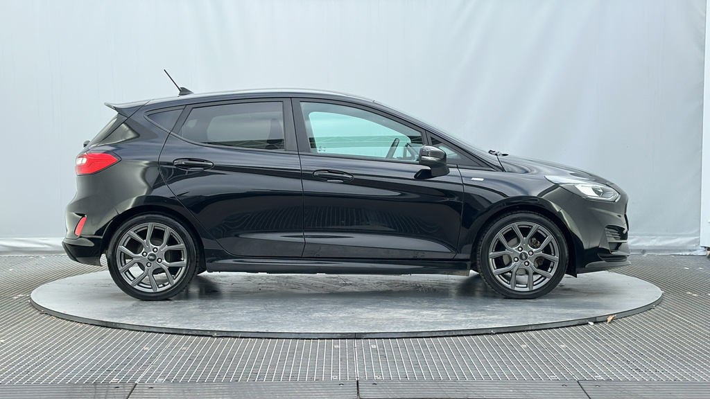 Ford Fiesta 1.0T Ecoboost St-line Hatchback FV72DCO Black #5