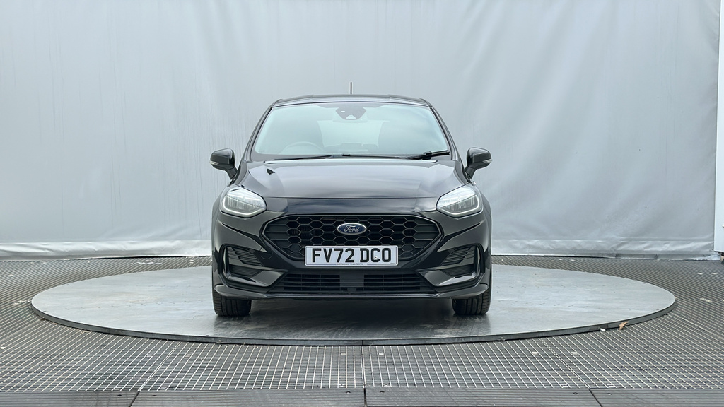 Ford Fiesta 1.0T Ecoboost St-line Hatchback FV72DCO Black #3