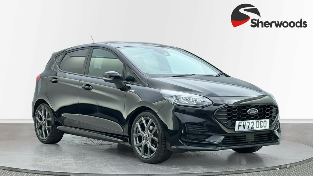 Ford Fiesta 1.0T Ecoboost St-line Hatchback Black