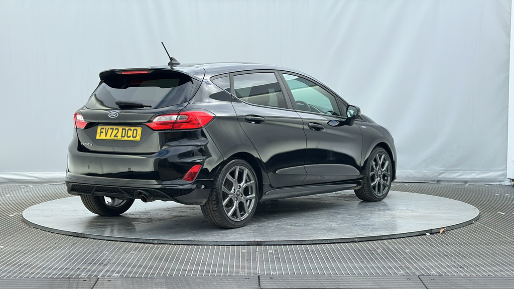 Ford Fiesta 1.0T Ecoboost St-line Hatchback FV72DCO Black #6
