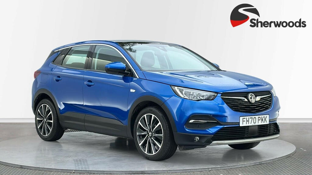 Vauxhall Grandland X 1.2 Turbo Elite Nav Suv 8Spd Euro Blue