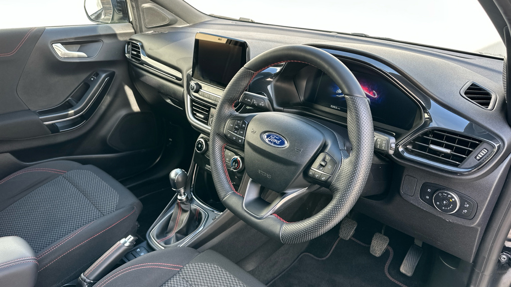 Ford Puma 1.0T Ecoboost Mhev St-line Suv Hybrid M CF72ENY Black #2