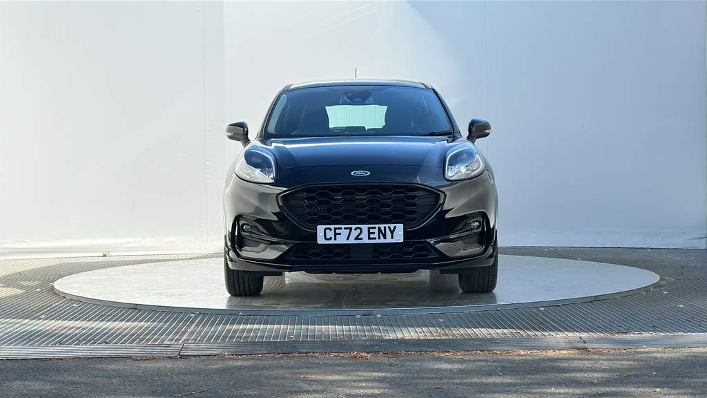 Ford Puma 1.0T Ecoboost Mhev St-line Suv Hybrid M CF72ENY Black #3