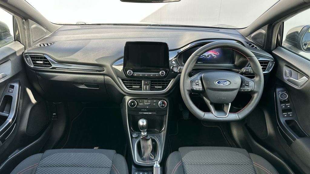 Ford Puma 1.0T Ecoboost Mhev St-line Suv Hybrid M CF72ENY Black #4