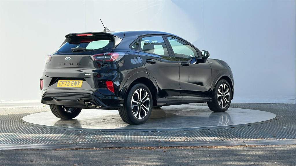 Ford Puma 1.0T Ecoboost Mhev St-line Suv Hybrid M CF72ENY Black #6