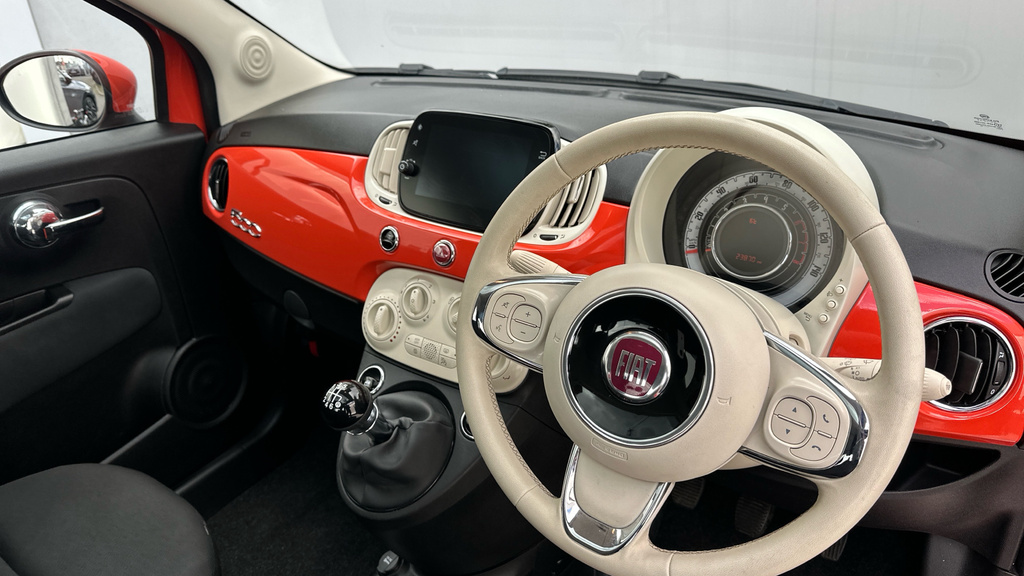 Fiat 500 1.0 Mhev Hatchback Euro 6 Ss KW23VTL Orange #2