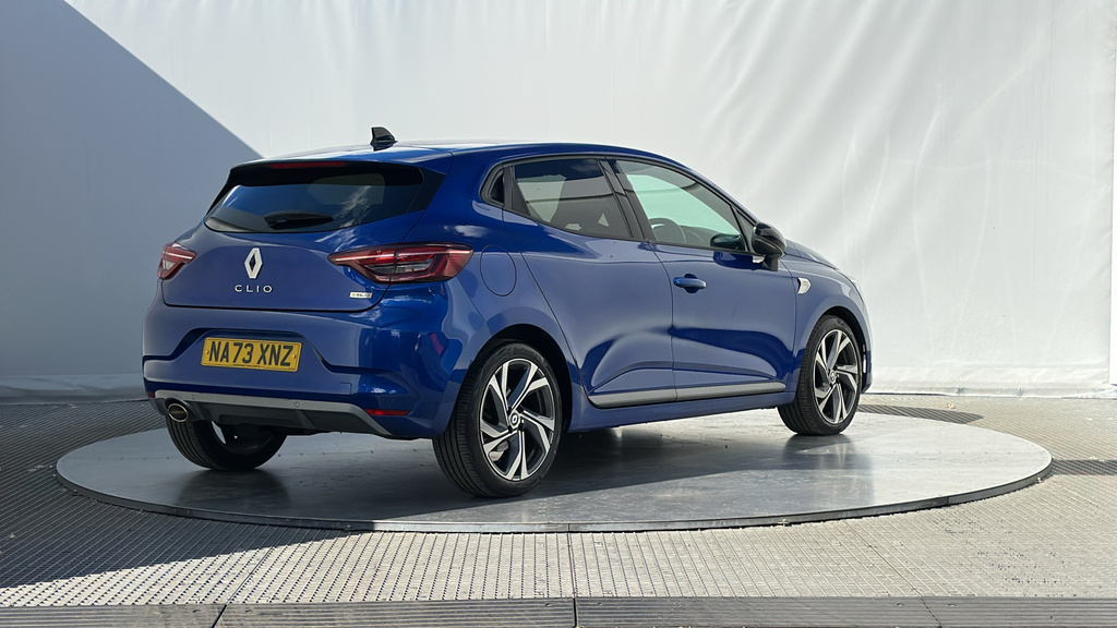 Renault Clio 1.0 Tce Rs Line Hatchback Euro 6 NA73XNZ Blue #6